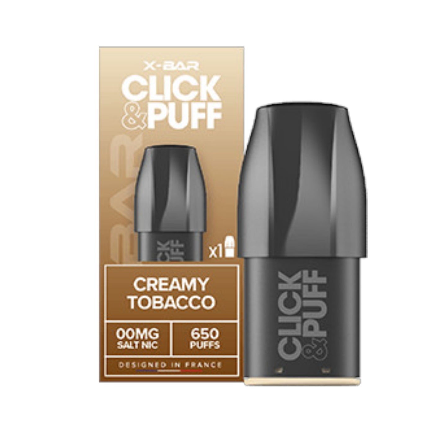 Click & Puff – Pod – Creamy Tobacco