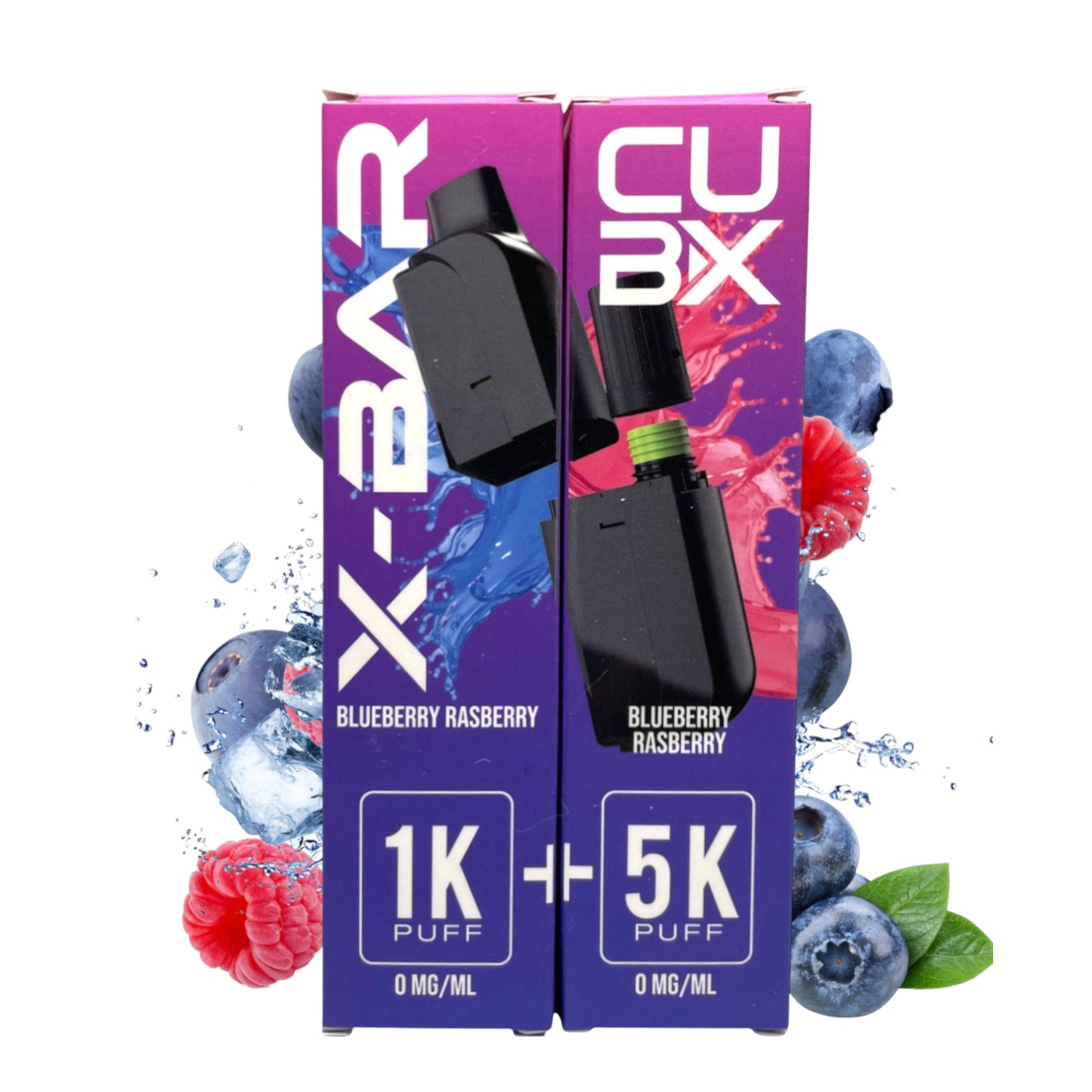 CUB-X 2 Pods – Lampone Mirtillo
