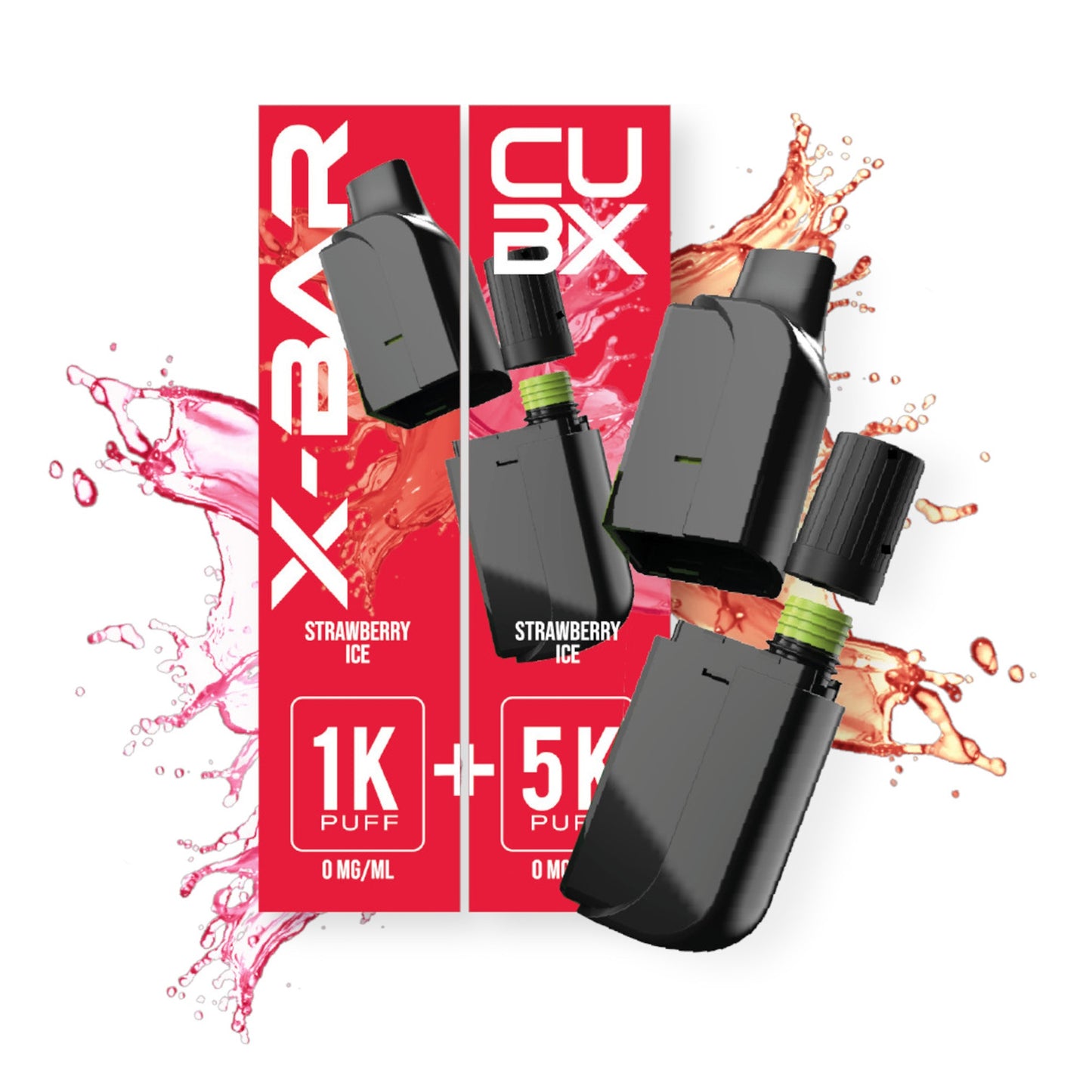 CUB-X 2 Pods – Fragola Ghiacciata