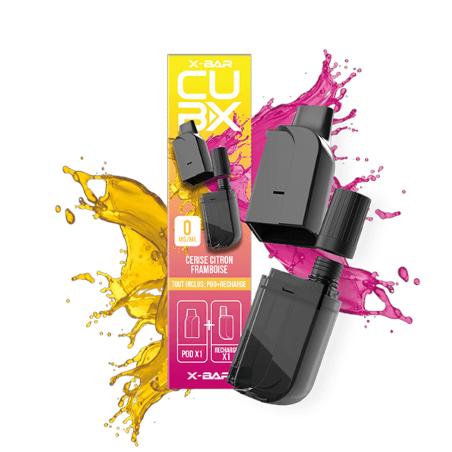 CUBX 2 Pods – Cherry Raspberry Lemon