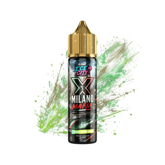 E-líquido Milano Mafia – Sour Apple 50ml - Ice City