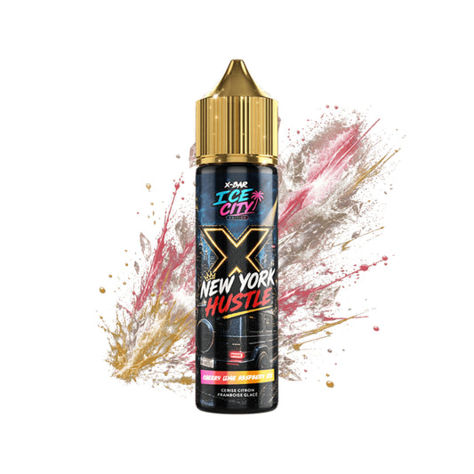 E-líquido New York Hustle – Cherry Lime Raspberry 50ml - Ice City