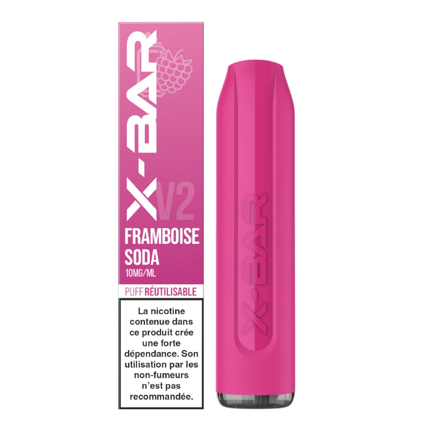 X-BAR V2 Puff Riutilizzabile e Ricaricabile