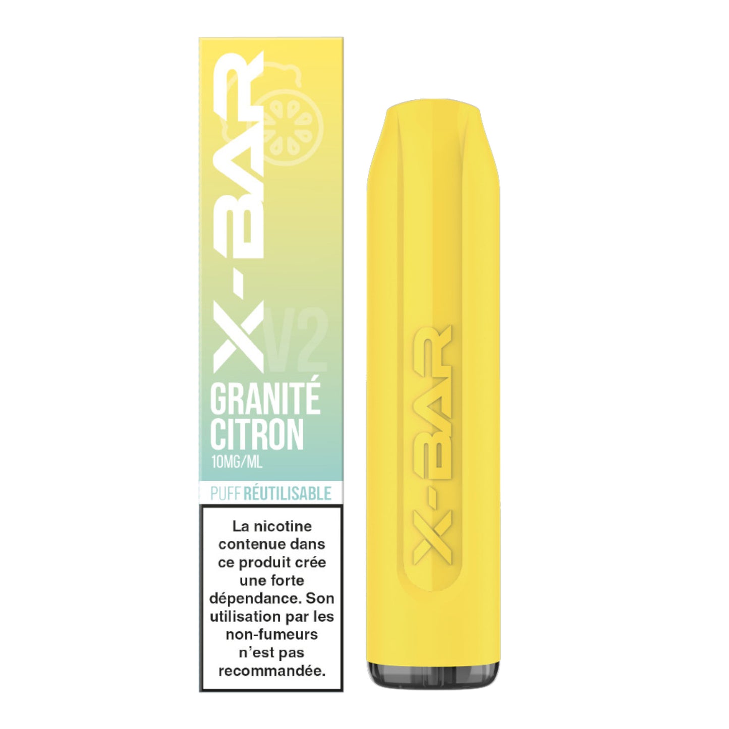 X-BAR V2 Puff Riutilizzabile e Ricaricabile