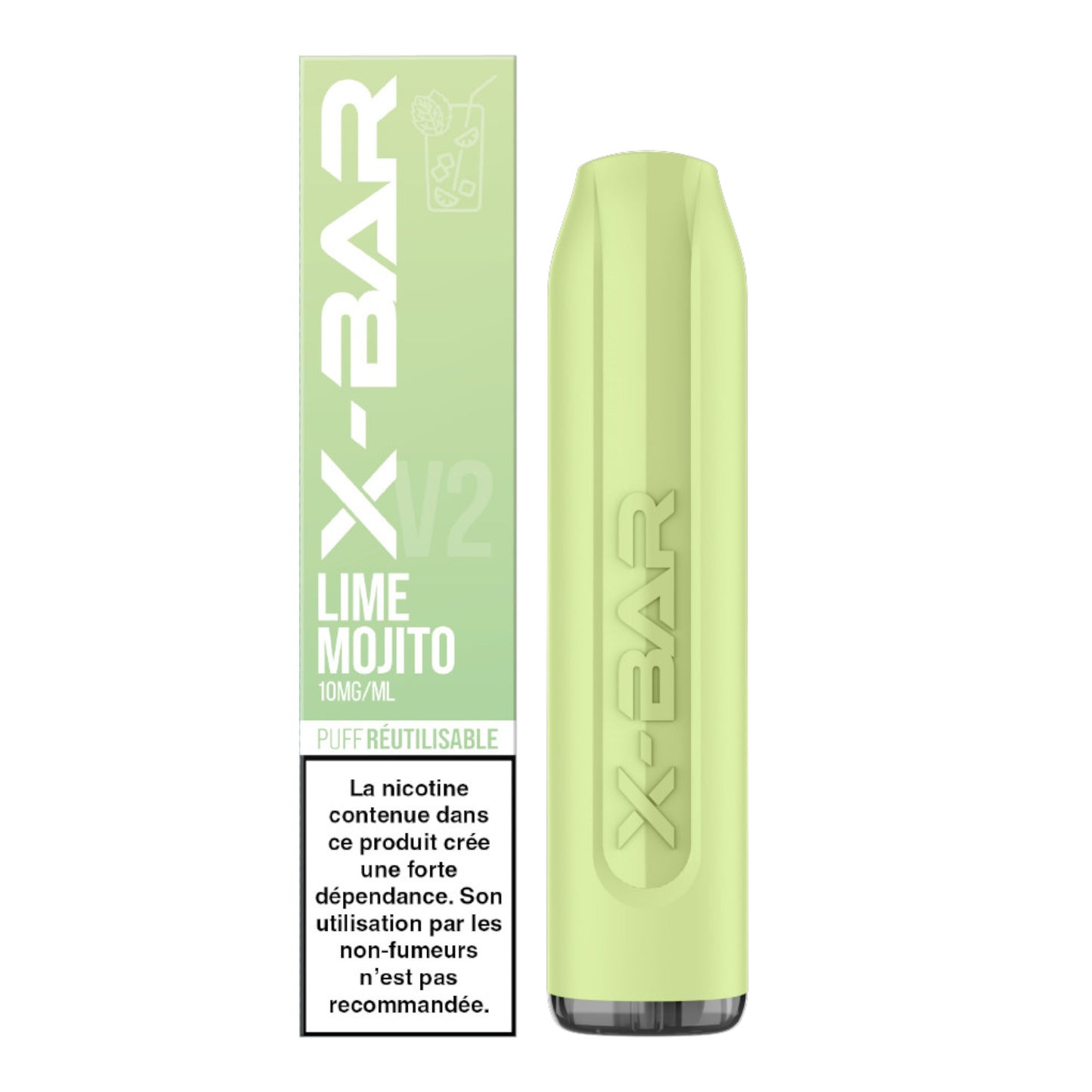 X-BAR V2 Puff Riutilizzabile e Ricaricabile