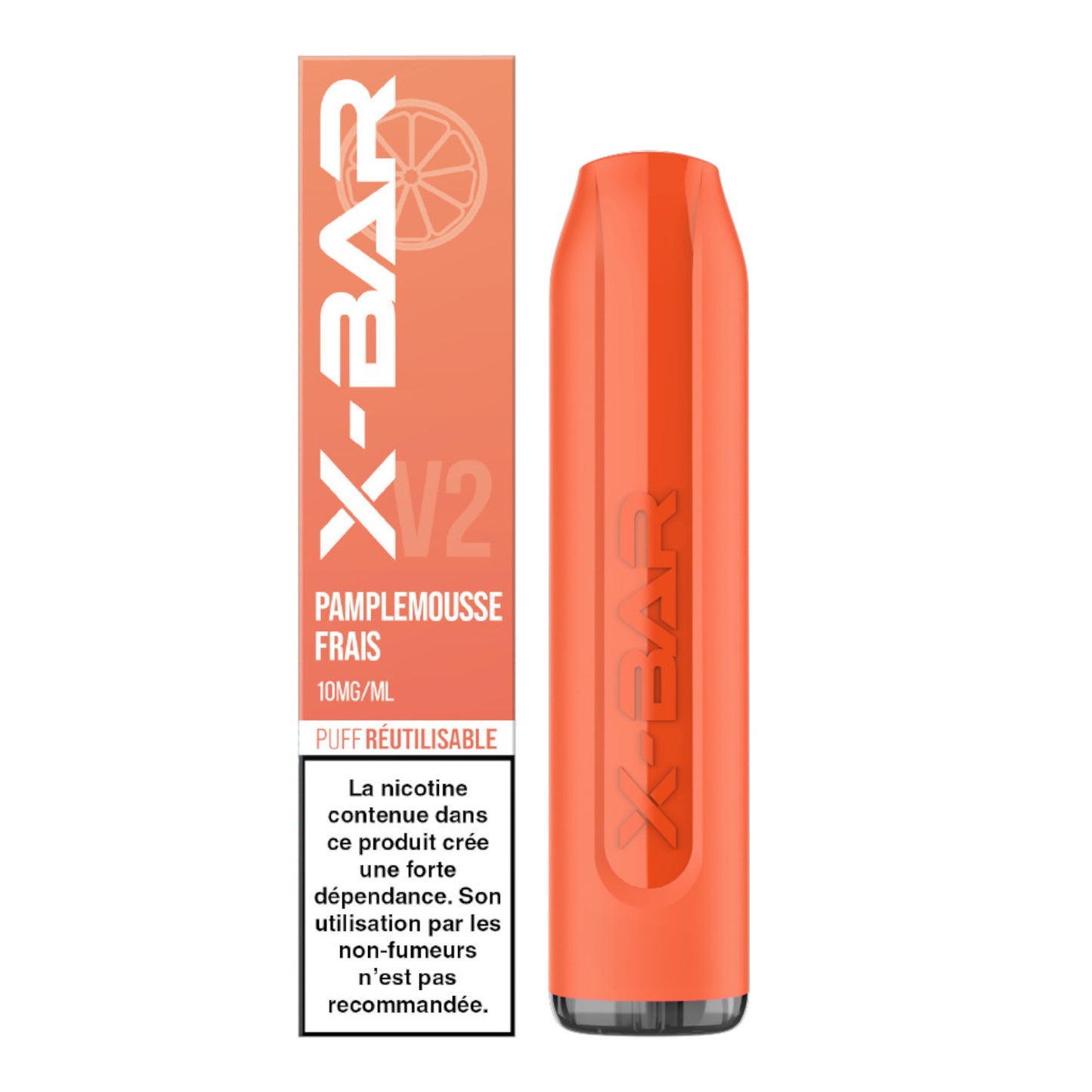 X-BAR V2 Puff Riutilizzabile e Ricaricabile