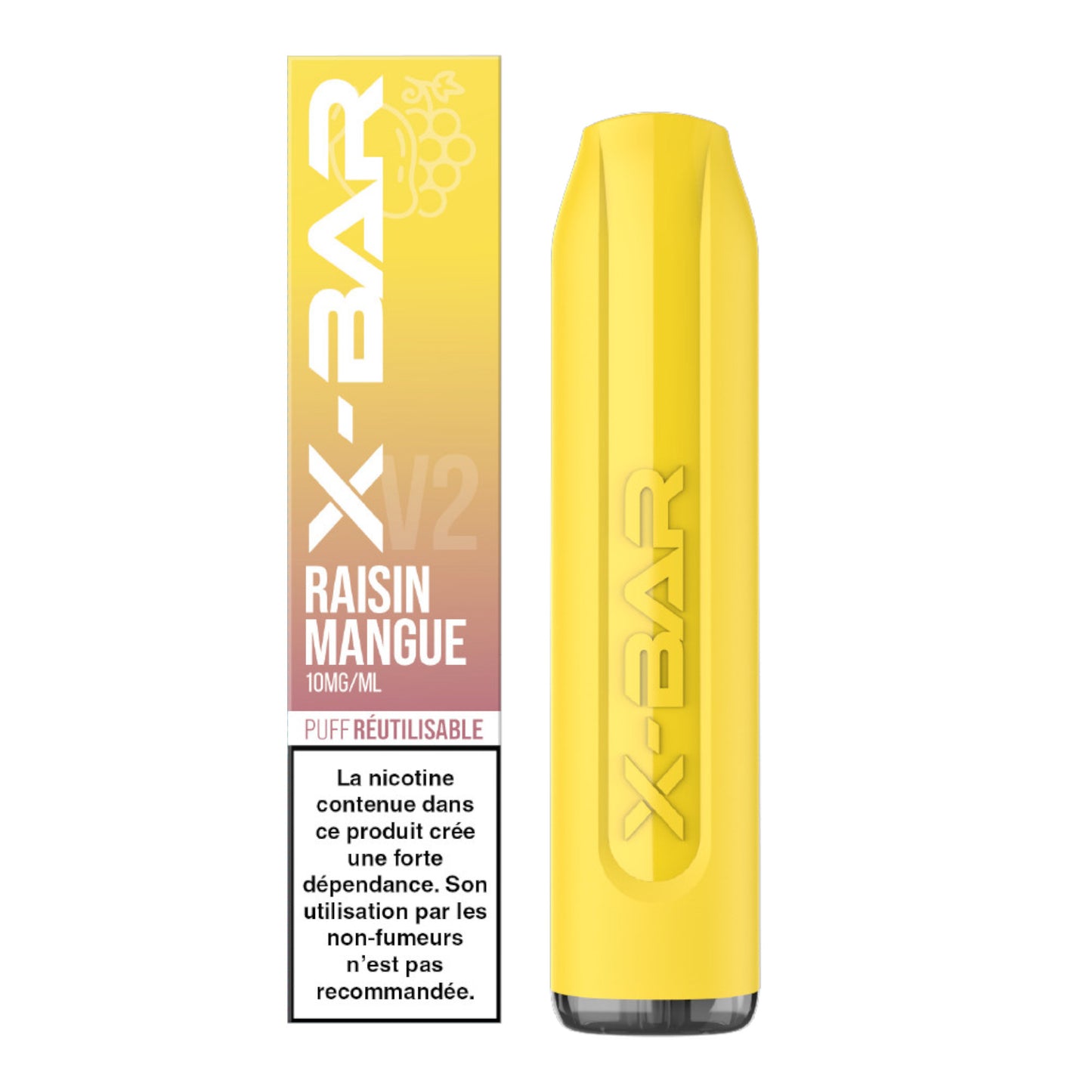 X-BAR V2 Puff Riutilizzabile e Ricaricabile