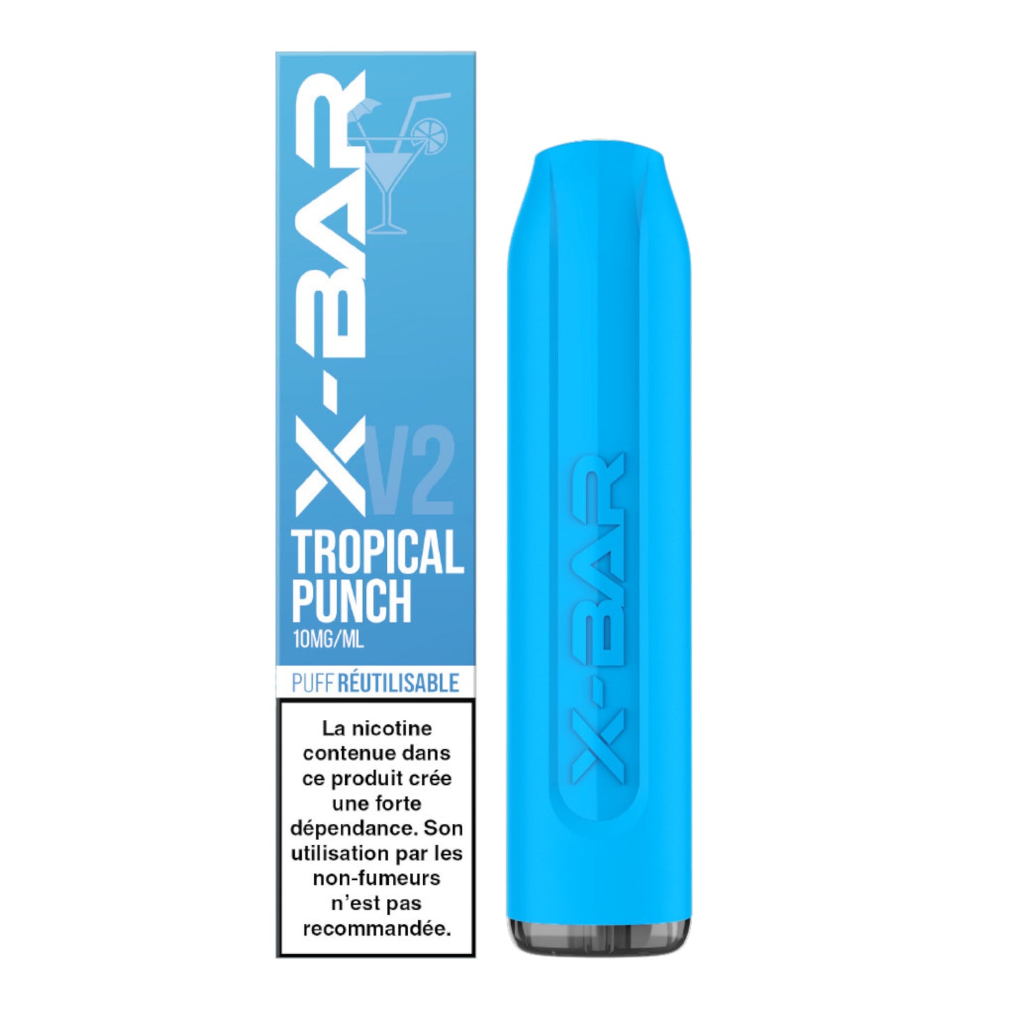 X-BAR V2 Puff Riutilizzabile e Ricaricabile