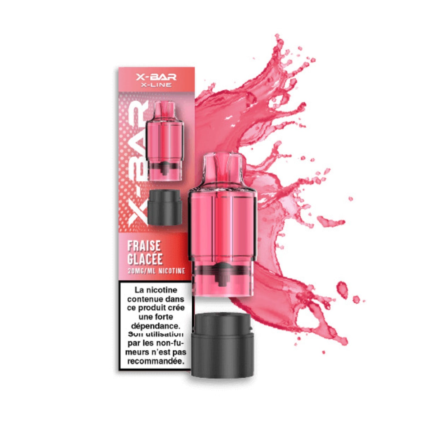 X-Line Pod - Fraise Glacée