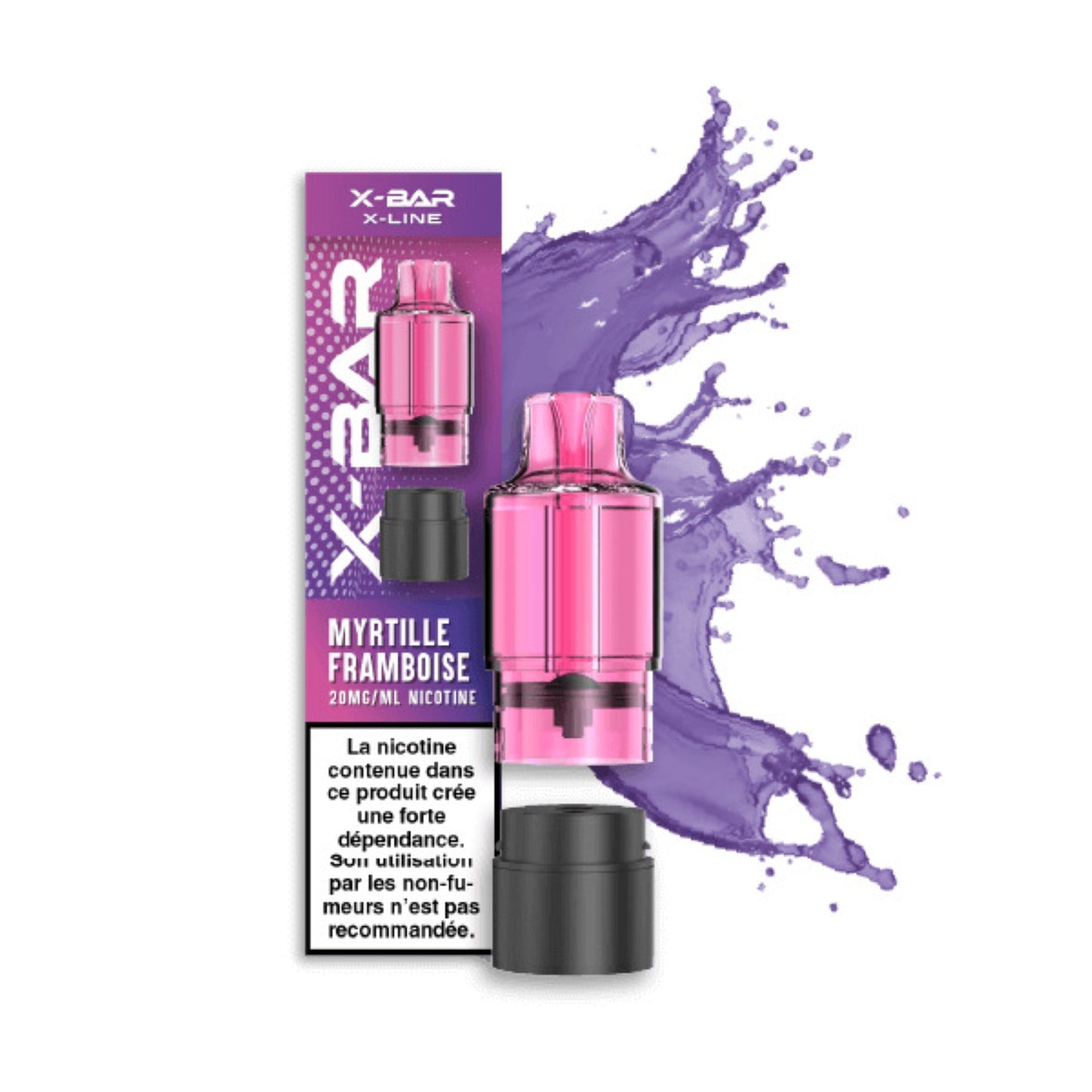 X-Line Pod - Myrtille Framboise