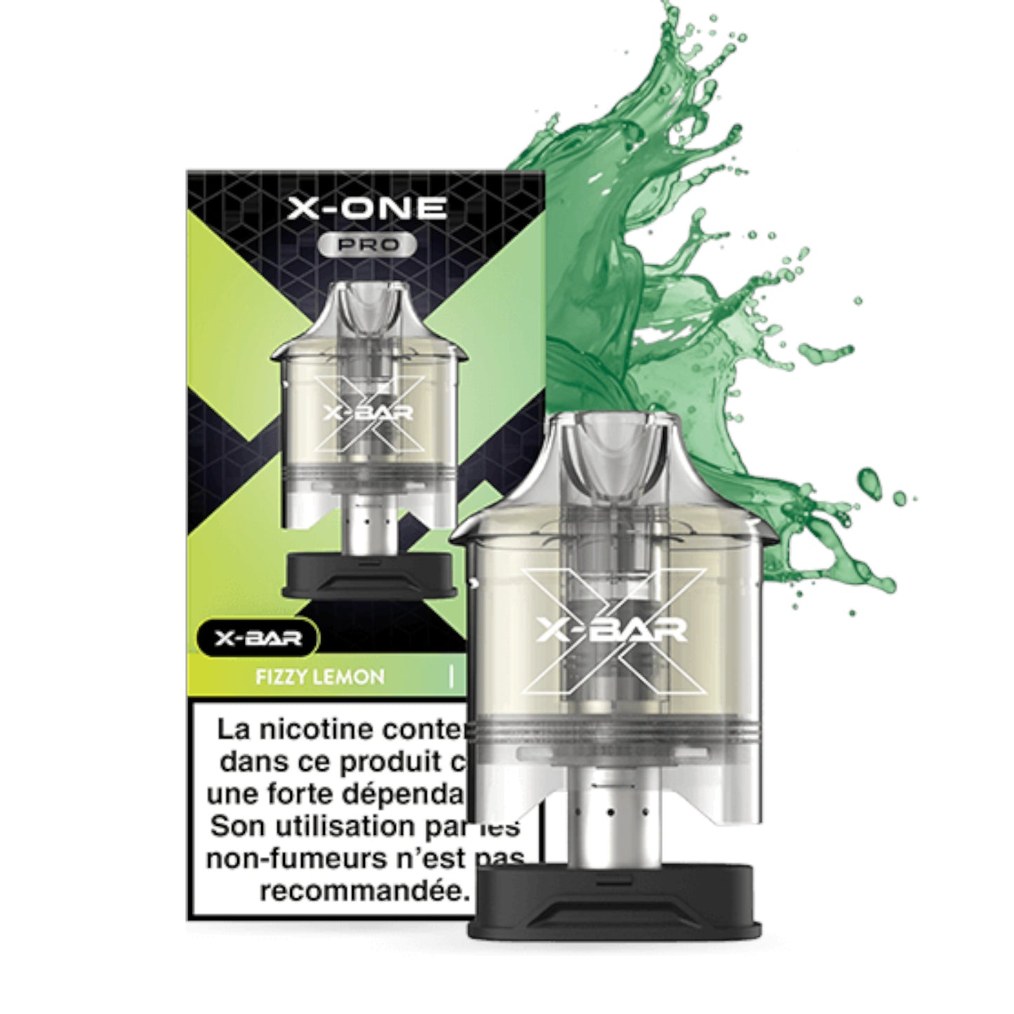 X-One Pro – x2 Pods Fizzy Lemon
