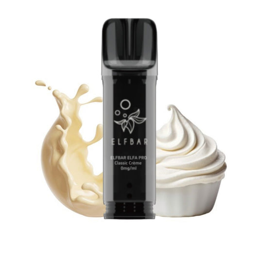 ELFBAR - ELFA Pro Pack de 2 Pods – Classic Crème