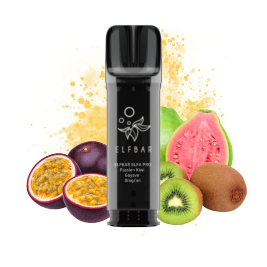 ELFBAR - ELFA Pro Pack de 2 Pods – Passion Kiwi Goyave