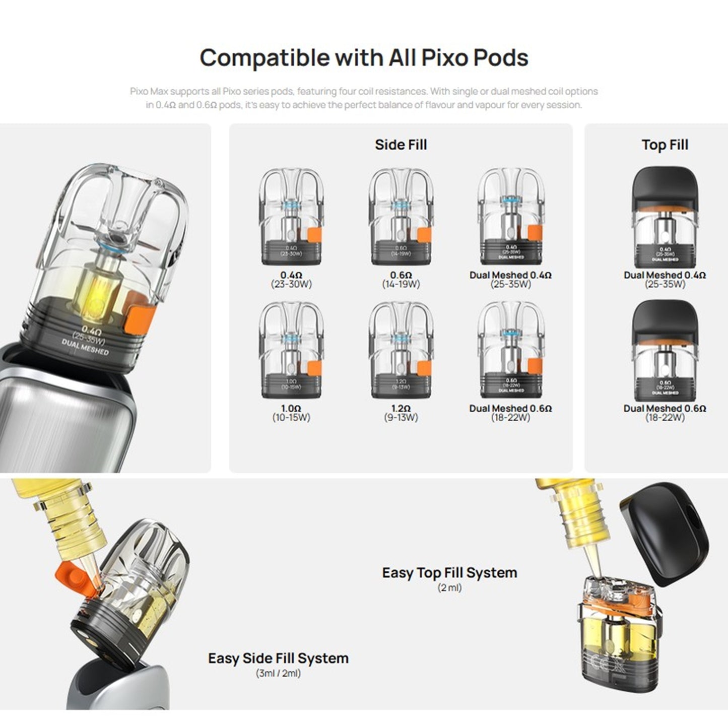Aspire – Pixo Max 2600mAh