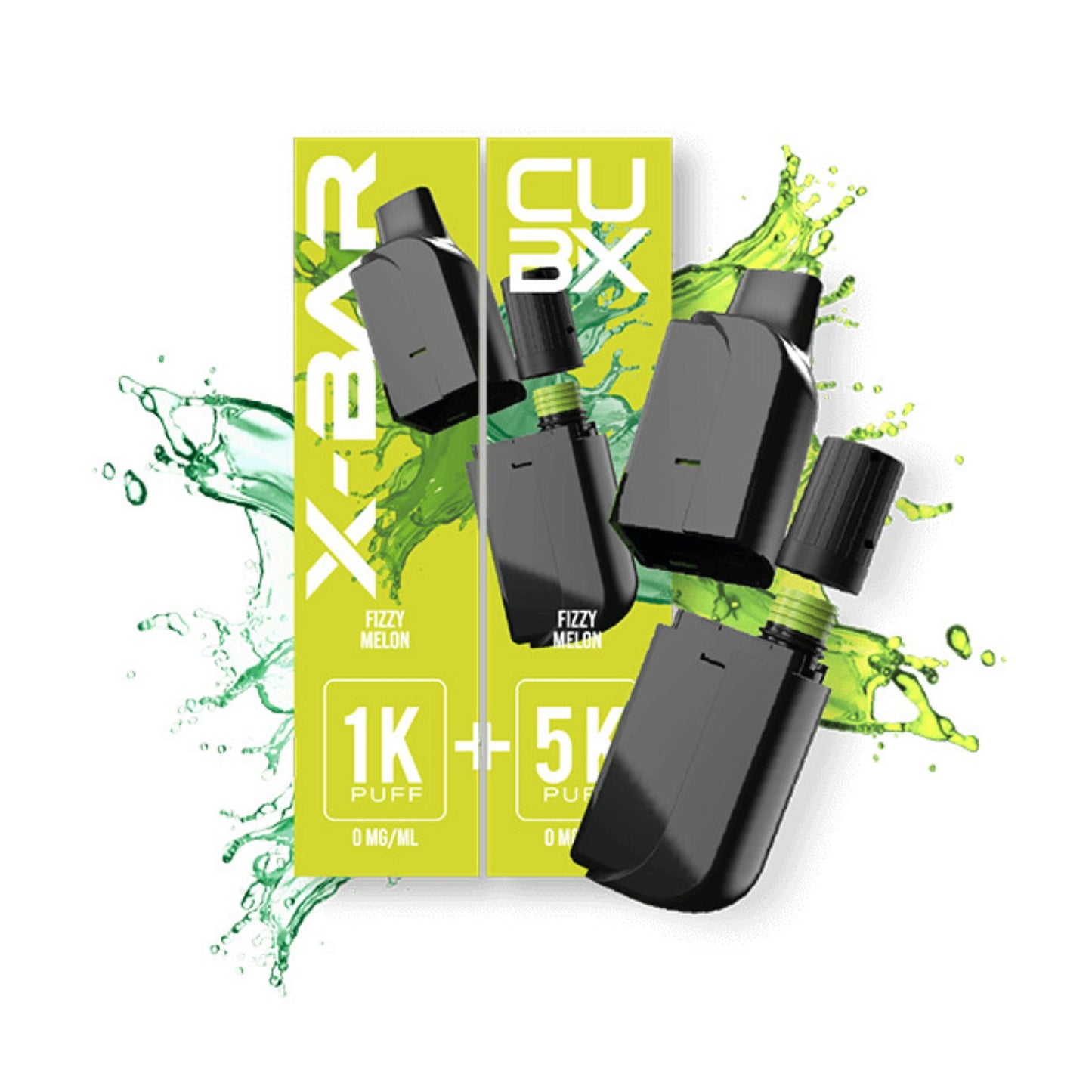 CUB-X 2 Pods – Fizzy Melon