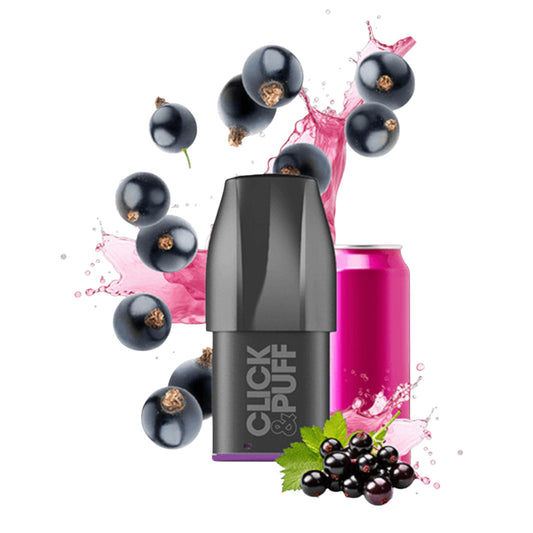 Click & Puff – Pod - Cassis Energy Bull