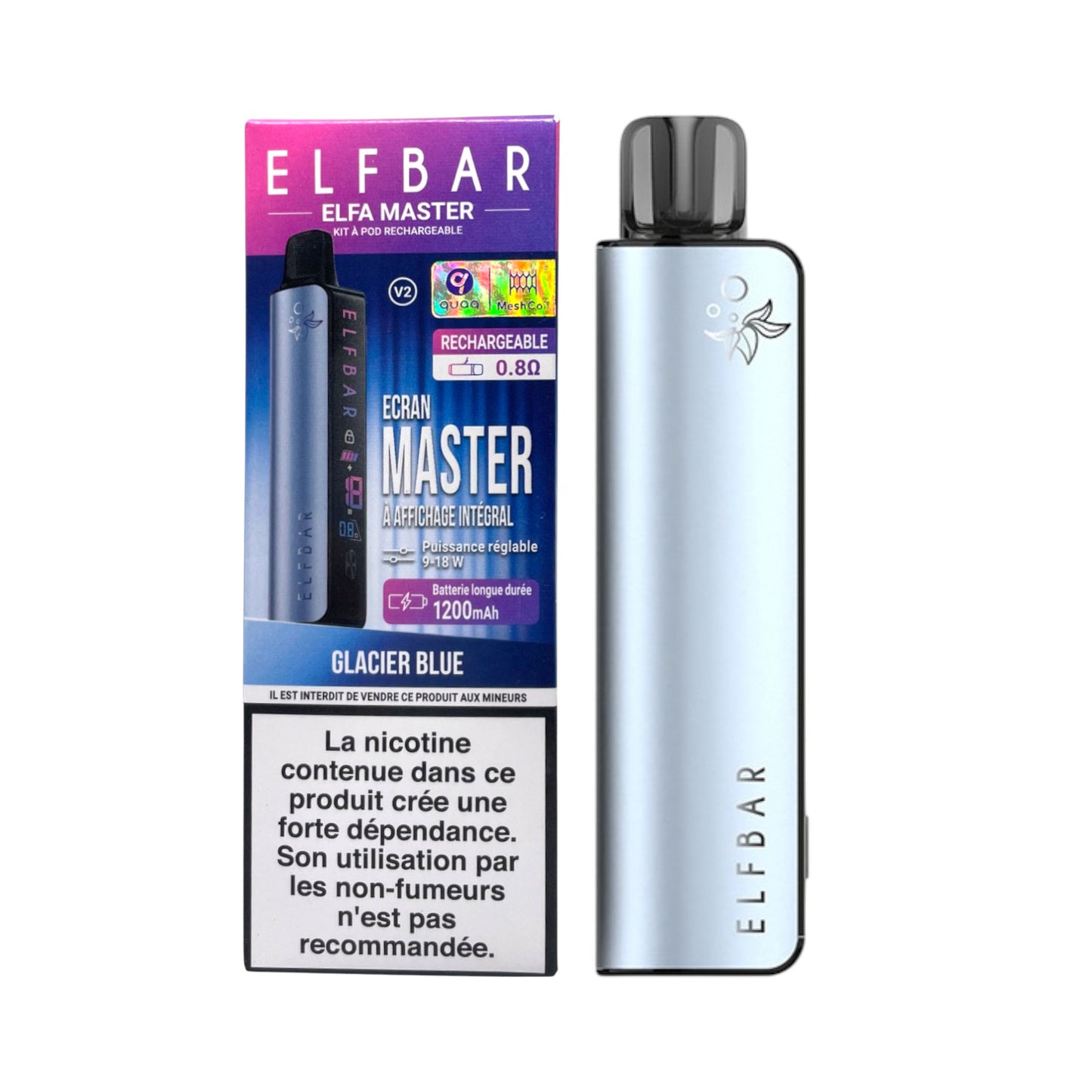 ELFBAR - Elfa Master Kit 1200mAh - Glacier Blue