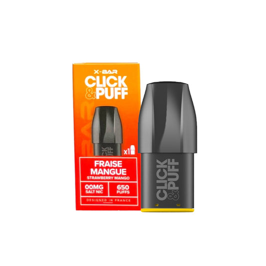 Click & Puff – Pod - Fraise Mangue