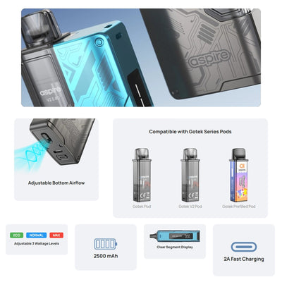 Aspire – Gotek Pro II Black
