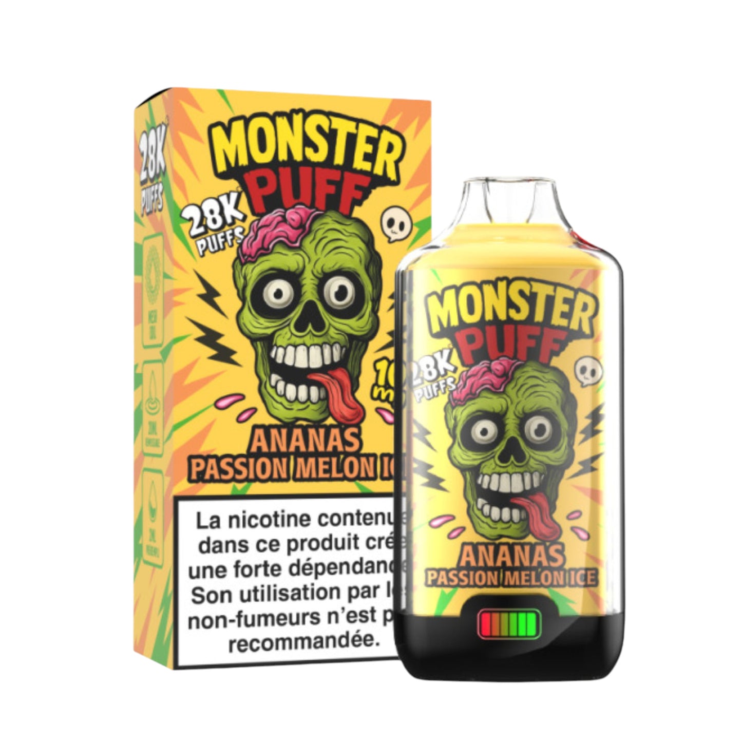 Kit Monster 28k - Melon Pineapple Passion Ice