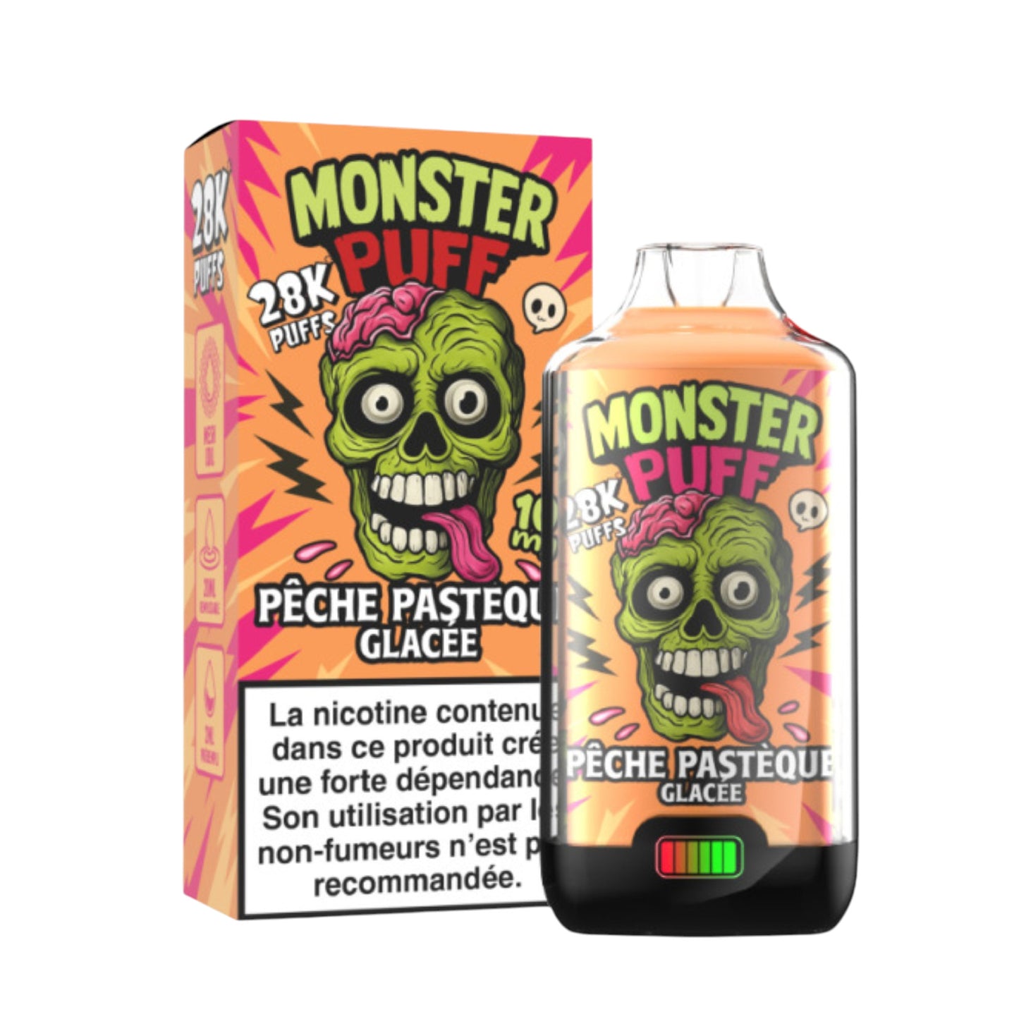 Kit Monster 28k - Peach Watermelon Ice