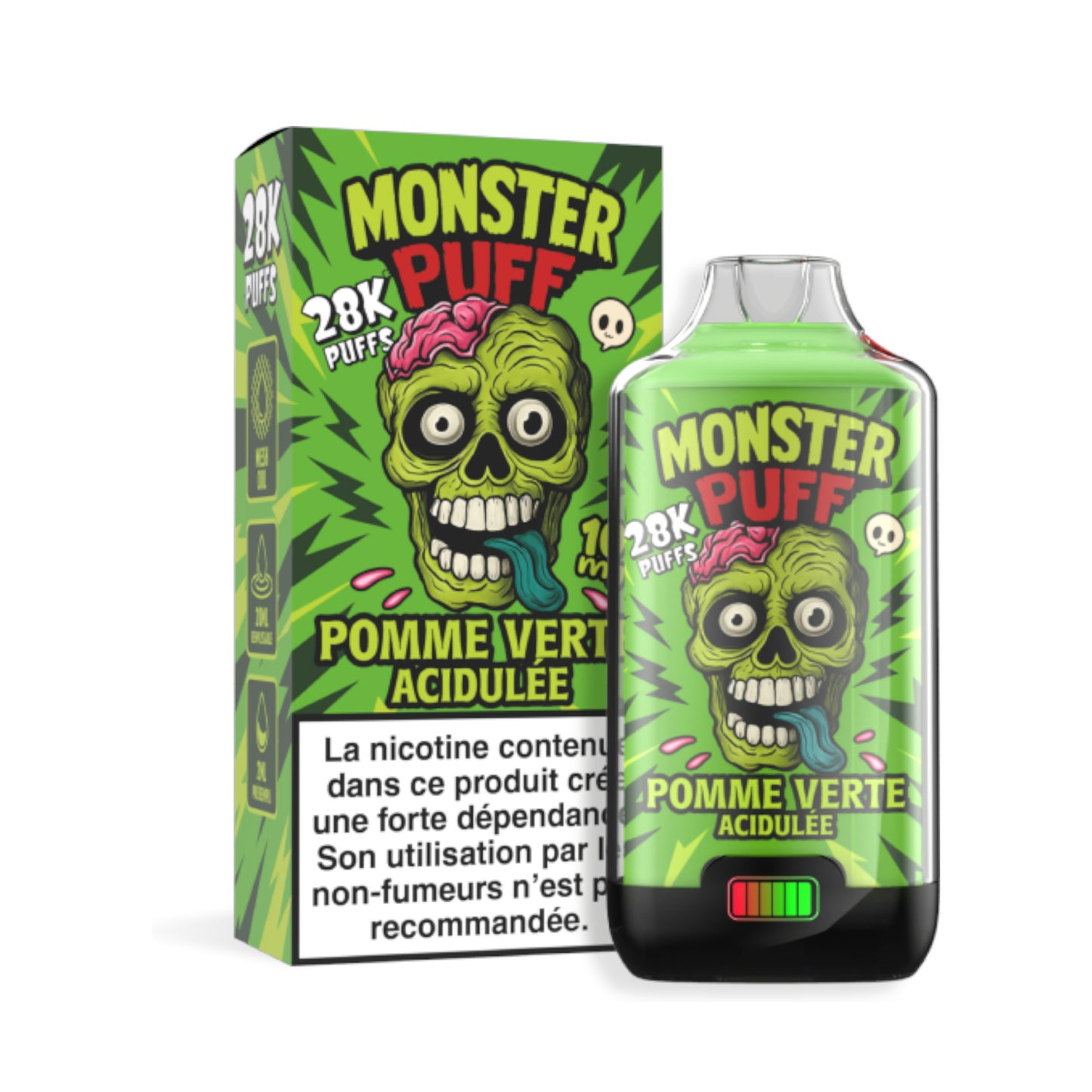 Kit Monster 28k - Green Apple