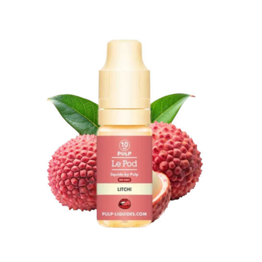 Pulp Le Pod – Lichi - Líquido para vapear Nic Salt 10ml