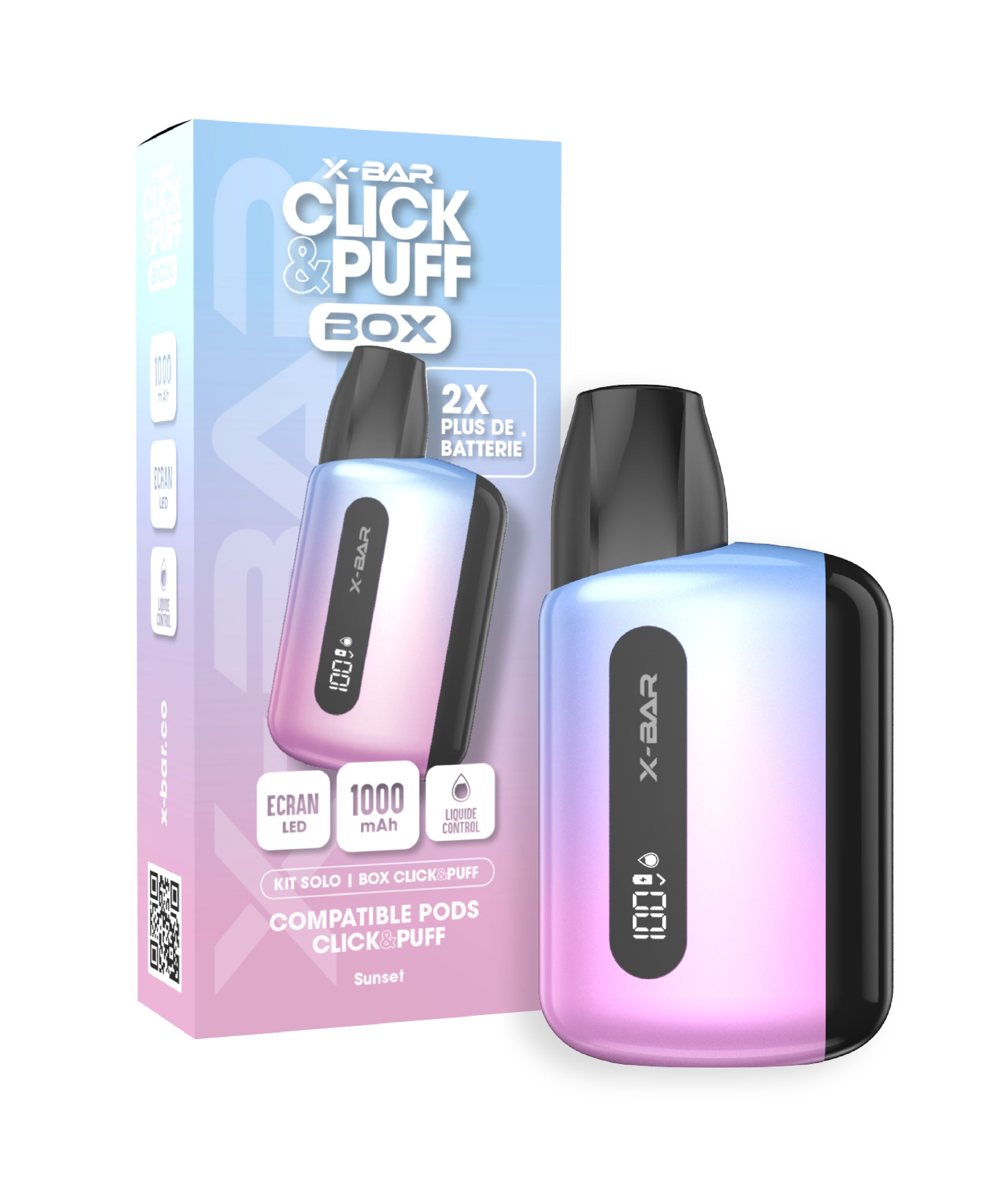 Click & Puff – Box Sunset – VAPE KOO