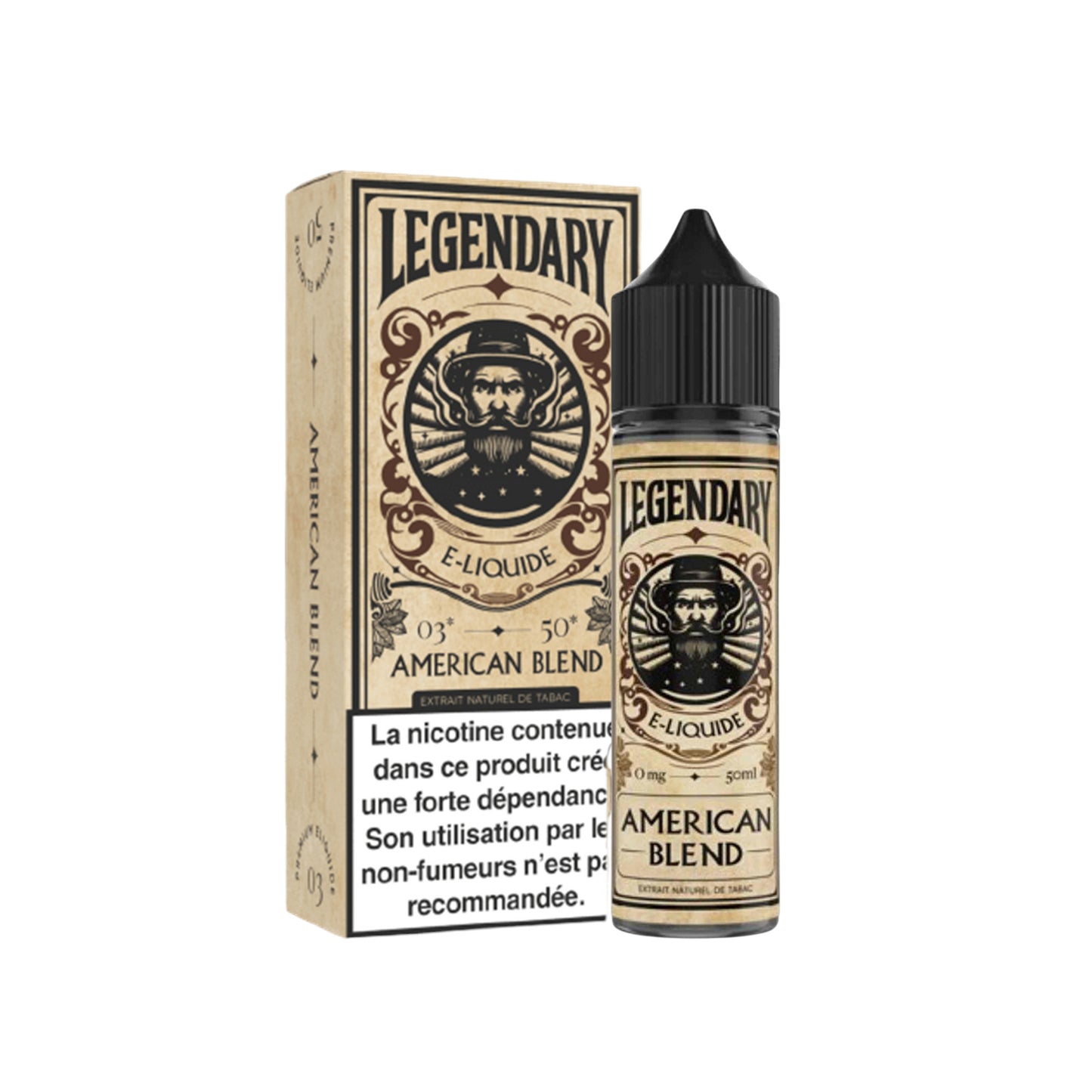 Legendary E-liquide American Blend 50 ml
