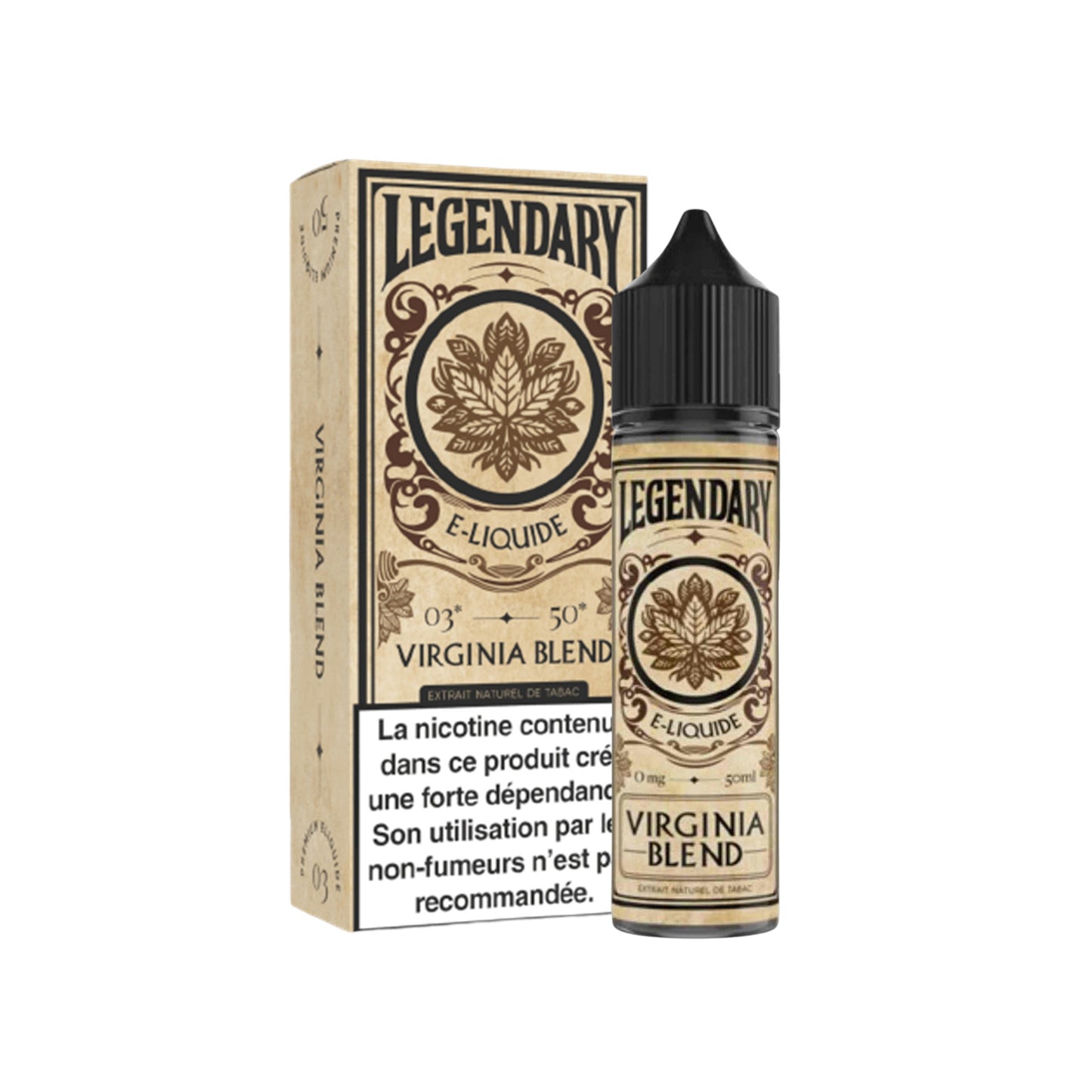 Legendary E-liquide Virginia Blend 50 ml