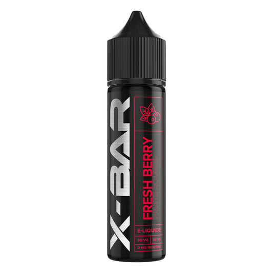X-BAR E-liquide 50ml Fruits Rouges