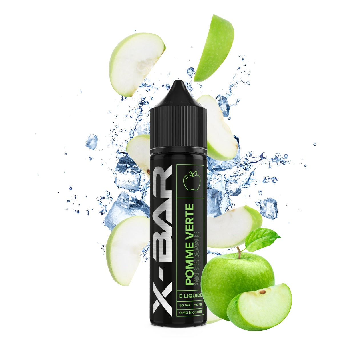 X-BAR E-liquid 50ml Green Apple