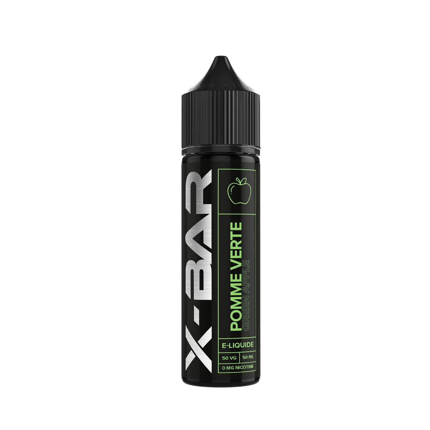 X-BAR E-liquid 50ml Green Apple