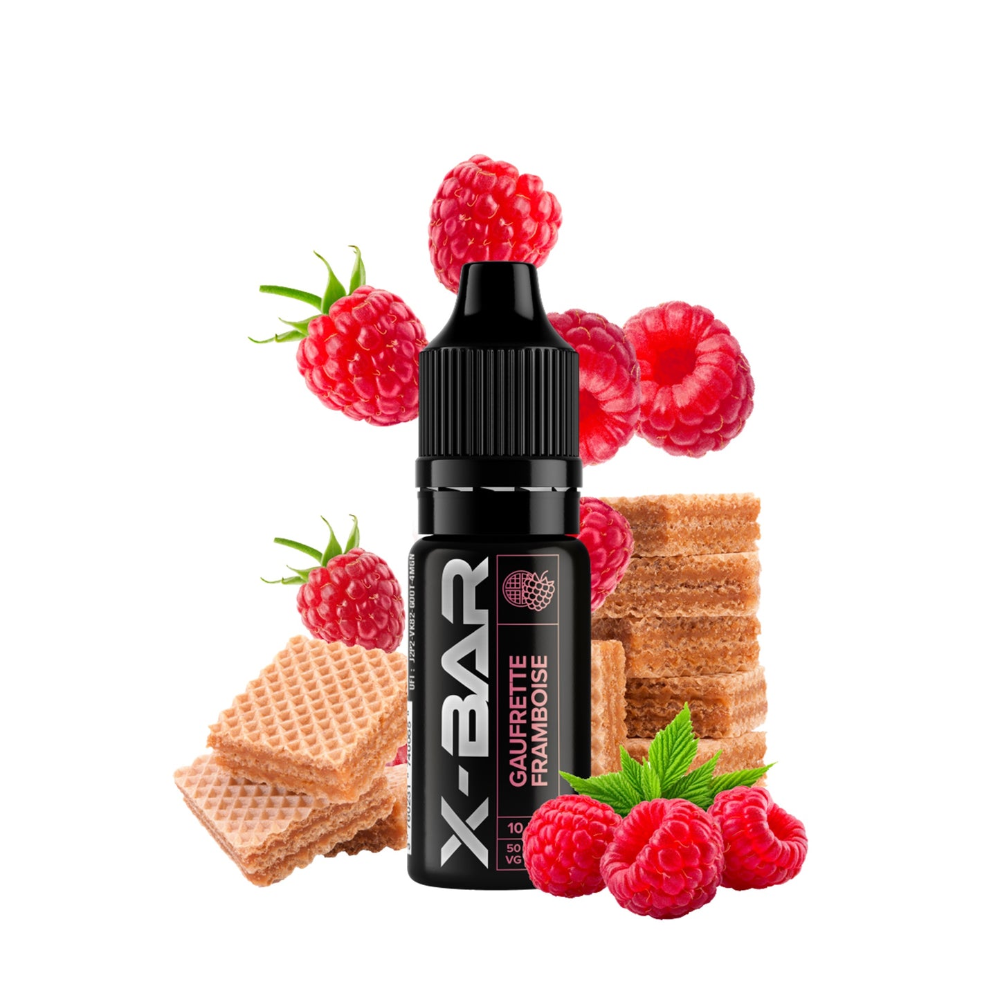 E-liquide – Gaufrette Framboise 10 ml