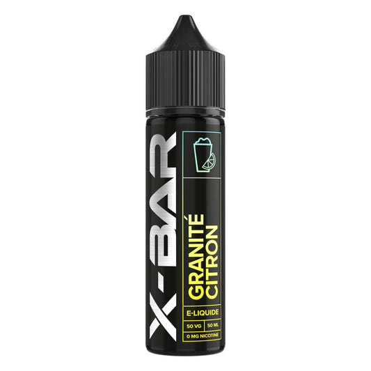 X-BAR E-liquide 50ml Citron Granité