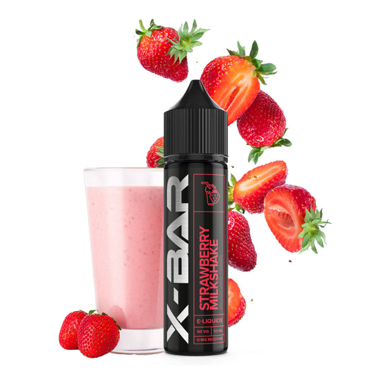 X-BAR E-liquido 50ml Milkshake alla fragola