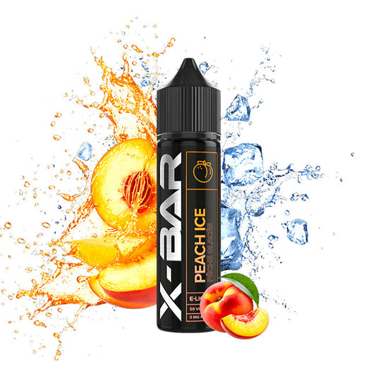 X-BAR E-liquido 50 ml Pesca Glacée
