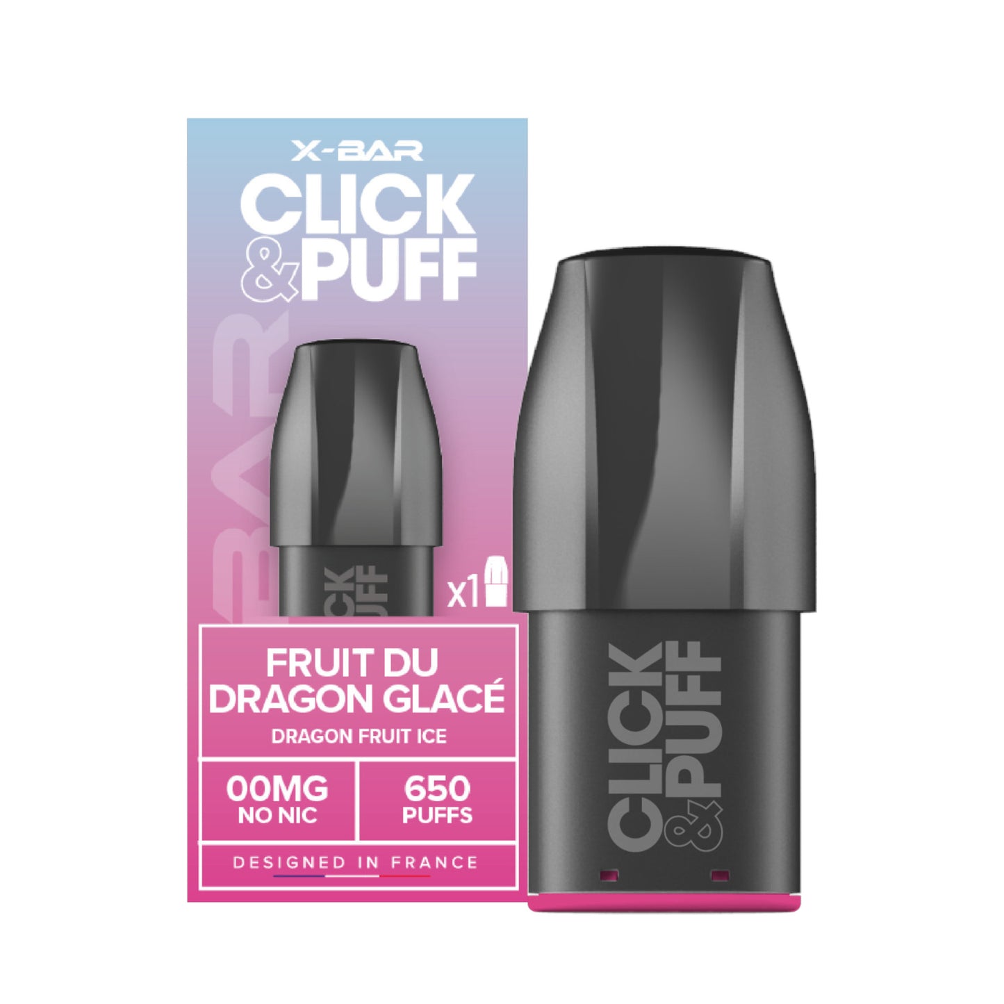 Click & Puff – Pod - Iced Dragon Fruit