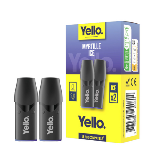 Yello x2 Pods Mirtillo Ghiacciato