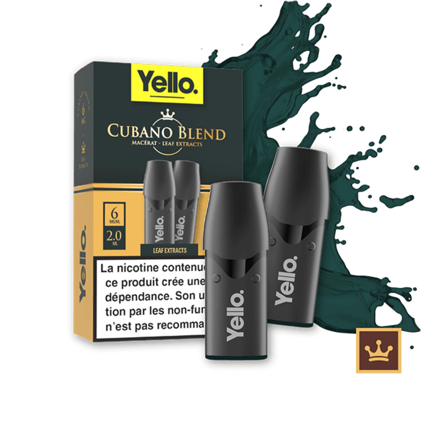 Yello x2 Pods Cubano Blend