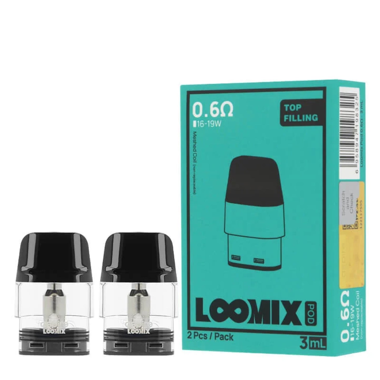 Aspire Cartouches Loomix 3ml par 2