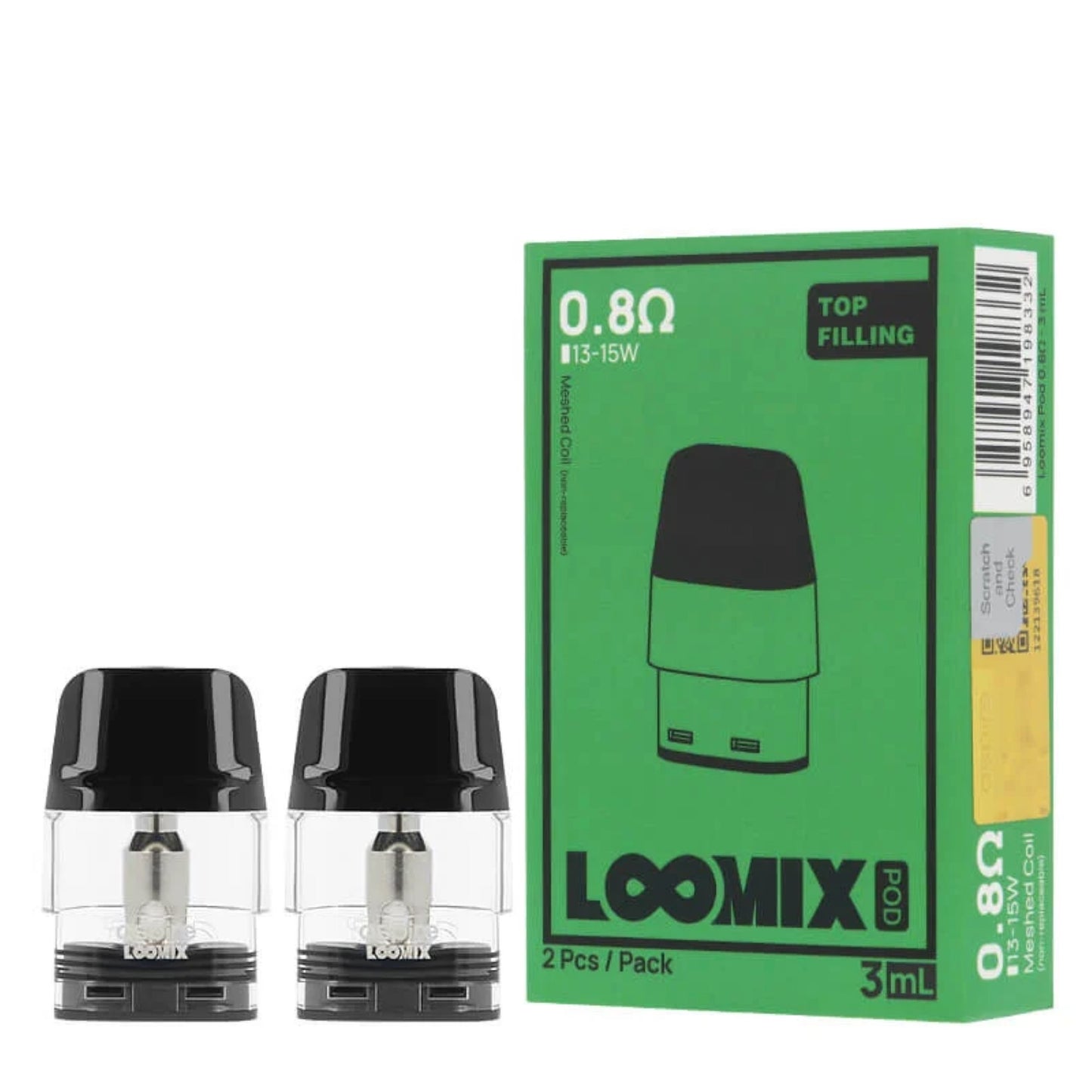 Aspire Cartouches Loomix 3ml par 2