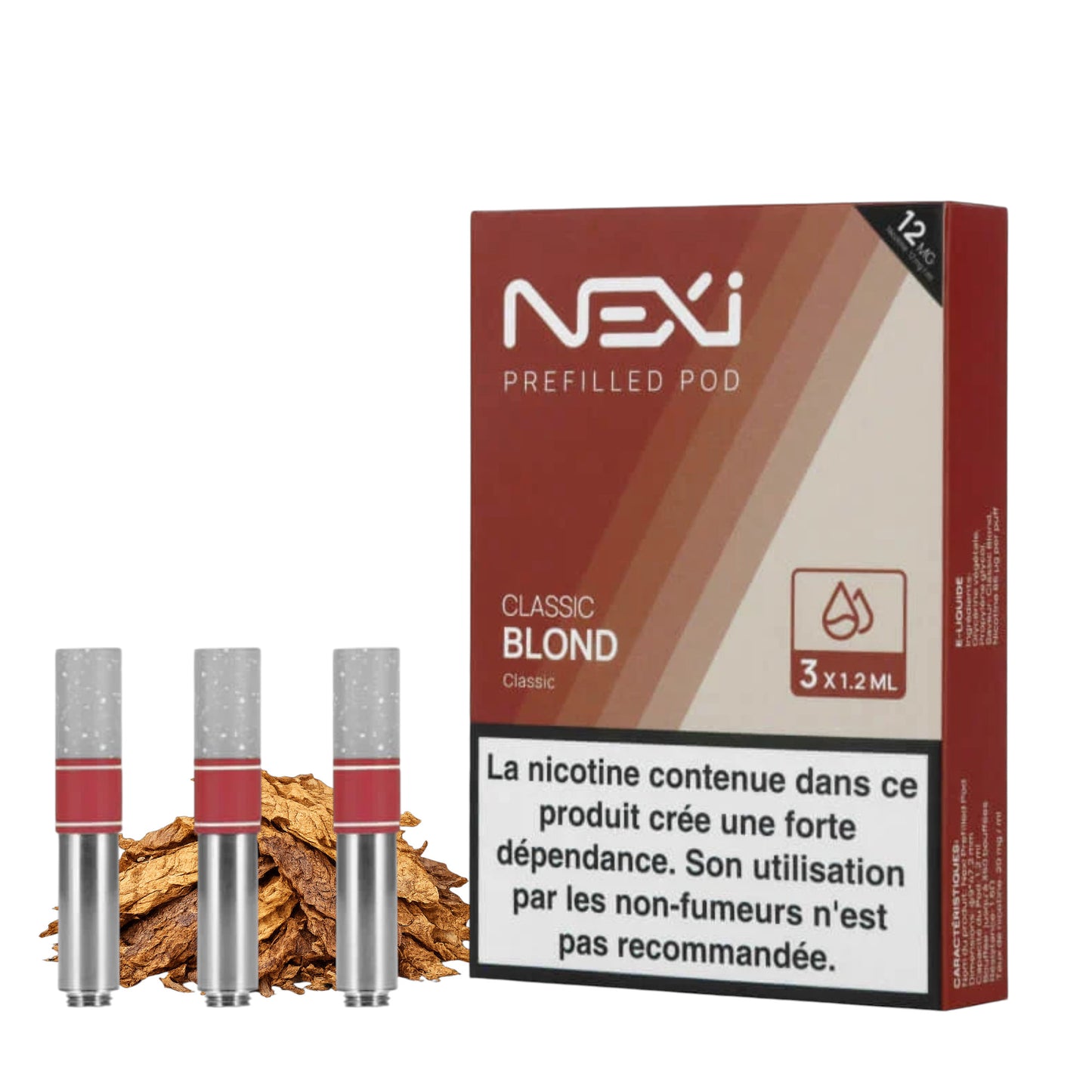 Aspire Nexi Cartridges Pack of 3 – Classic Blond