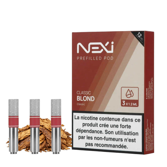 Aspire Nexi Cartouches par 3 – Classic Blond