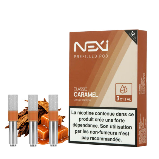 Aspire Nexi Cartouches par 3 – Classic Caramel