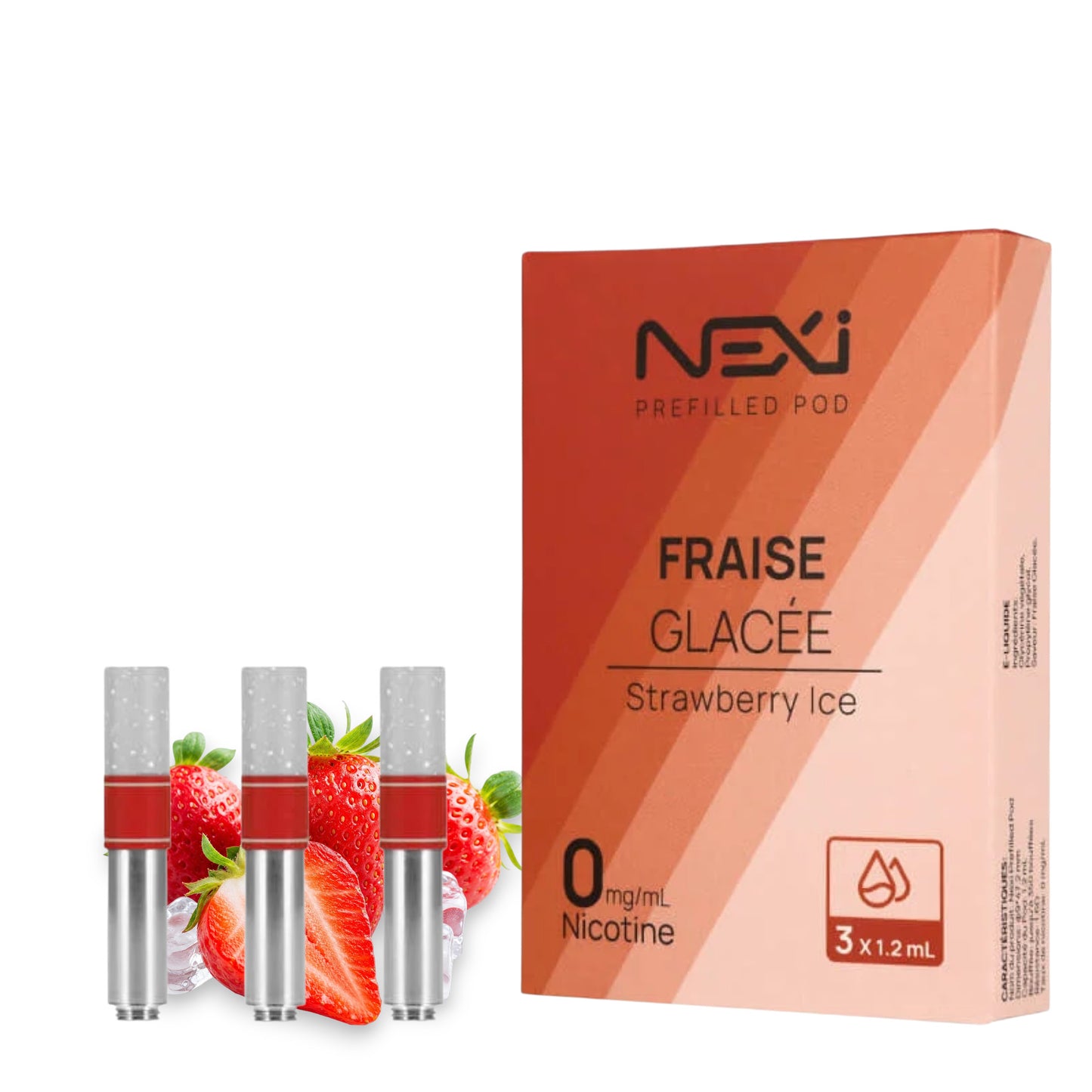 Aspire Nexi kazety po 3 – Ledová jahoda