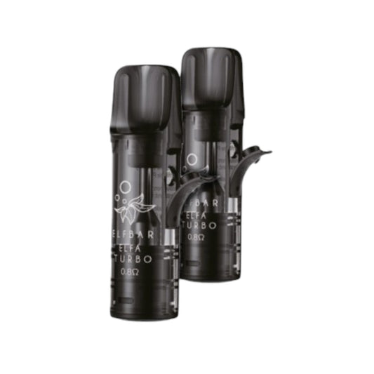 Elfbar - Cartucce Elfa Turbo 2ml per 2