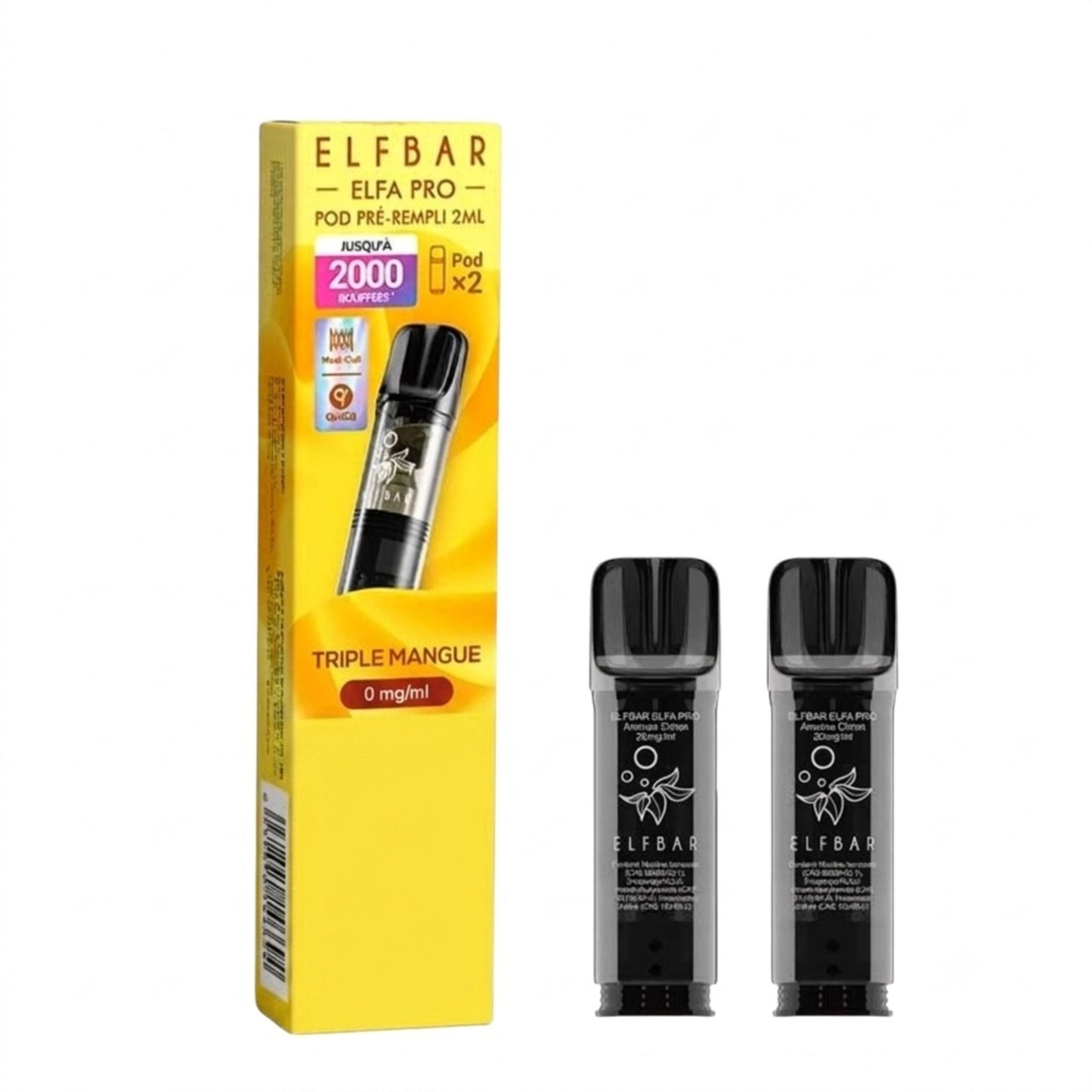 ELFBAR - ELFA Pro 2er-Pack Pods – Triple Mango