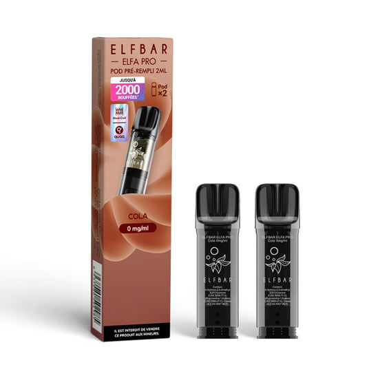 ELFBAR - ELFA Pro Pack di 2 Pods – Cola