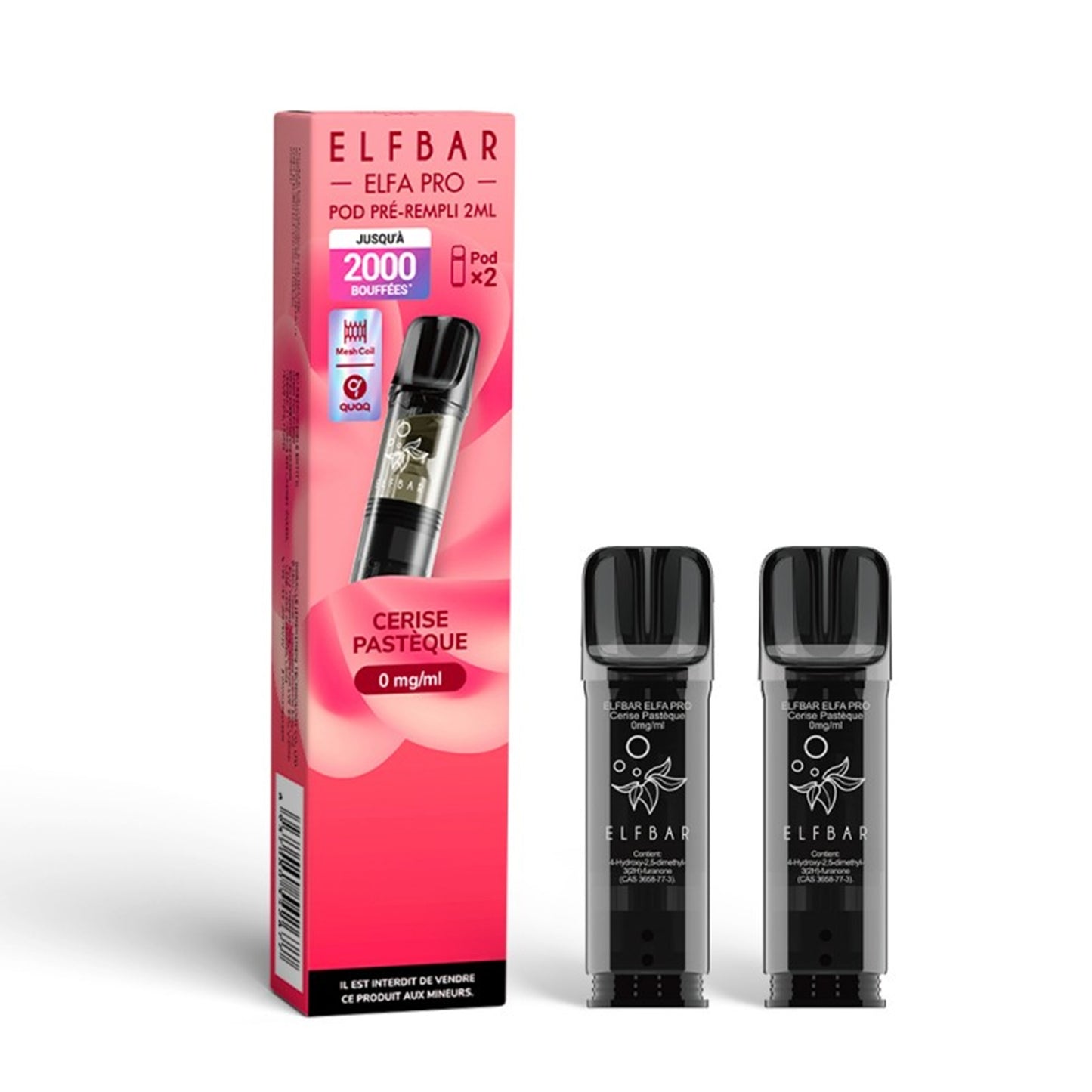 ELFBAR - ELFA Pro 2er Pack Pods – Cherry Watermelon